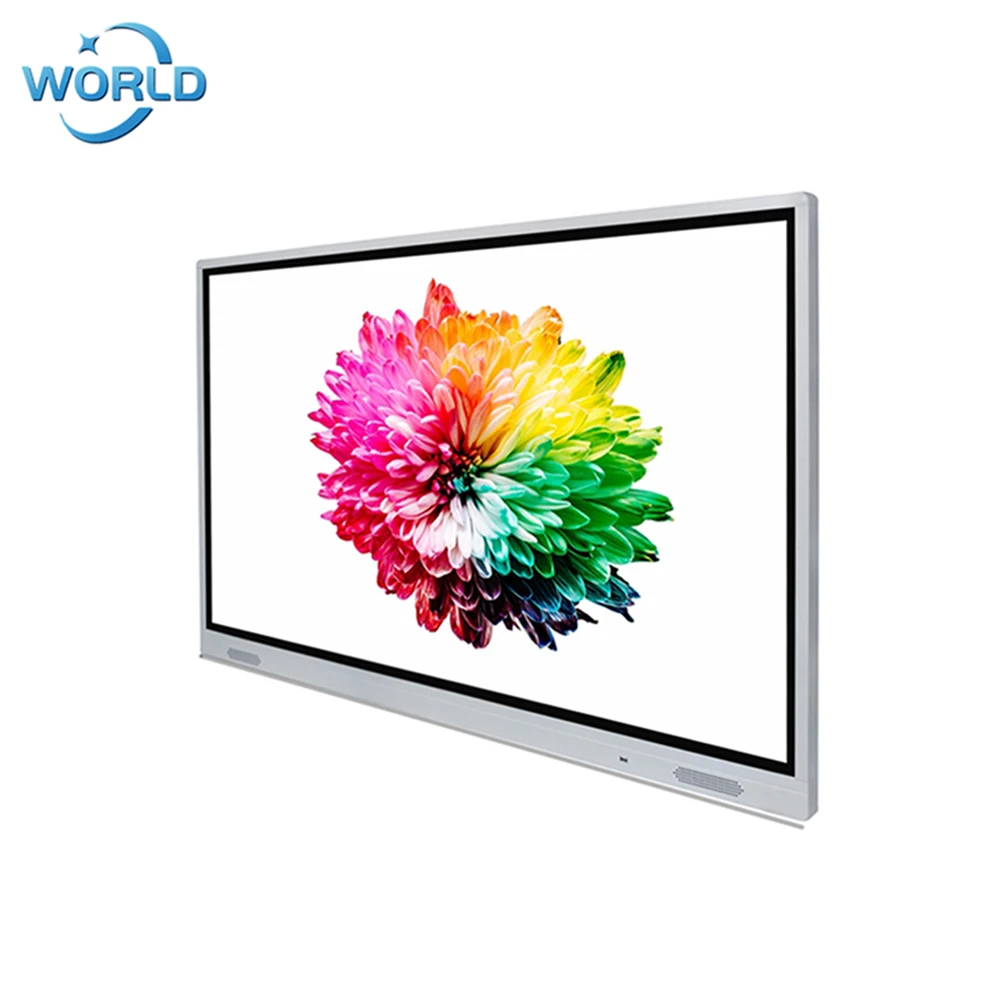 
Горячая Распродажа цифровая доска 4K дисплей 65 75 86 дюймов Интерактивная плоская панель многофункциональный экран Смарт-доска 