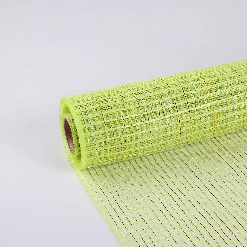 Flower Wrapping Mesh Most Popular Custom Design Deco Mesh Wrapping Flowers