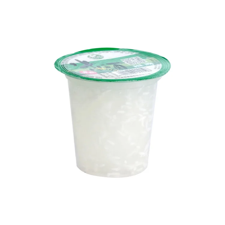 Tipack Factory Price High Barrier Food Grade Disposable Fruit Jelly Cups Plastic Containers