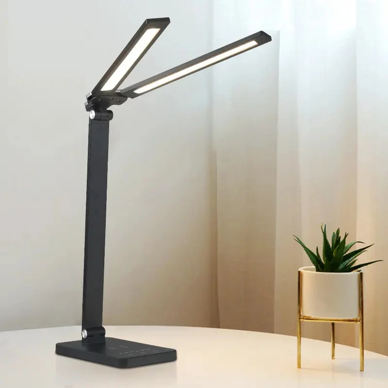 Multifunctional G Shape 256 RGB USB Atmosphere LED Smart Light Lamp With Wireless Charger BlueTooth Speaker Alarm Clock For Home