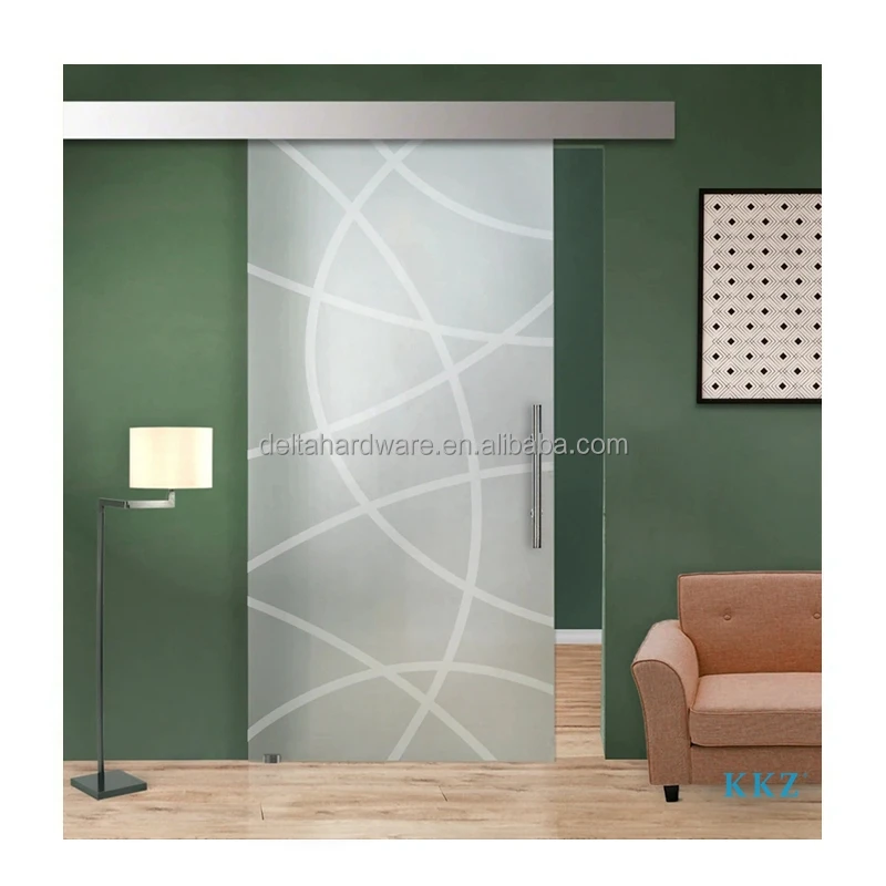 KKZ Manufacture Kitchen Aluminium Alloy Hydraulic Door Closing Soft Closing Sliding Glass Door Damper System
