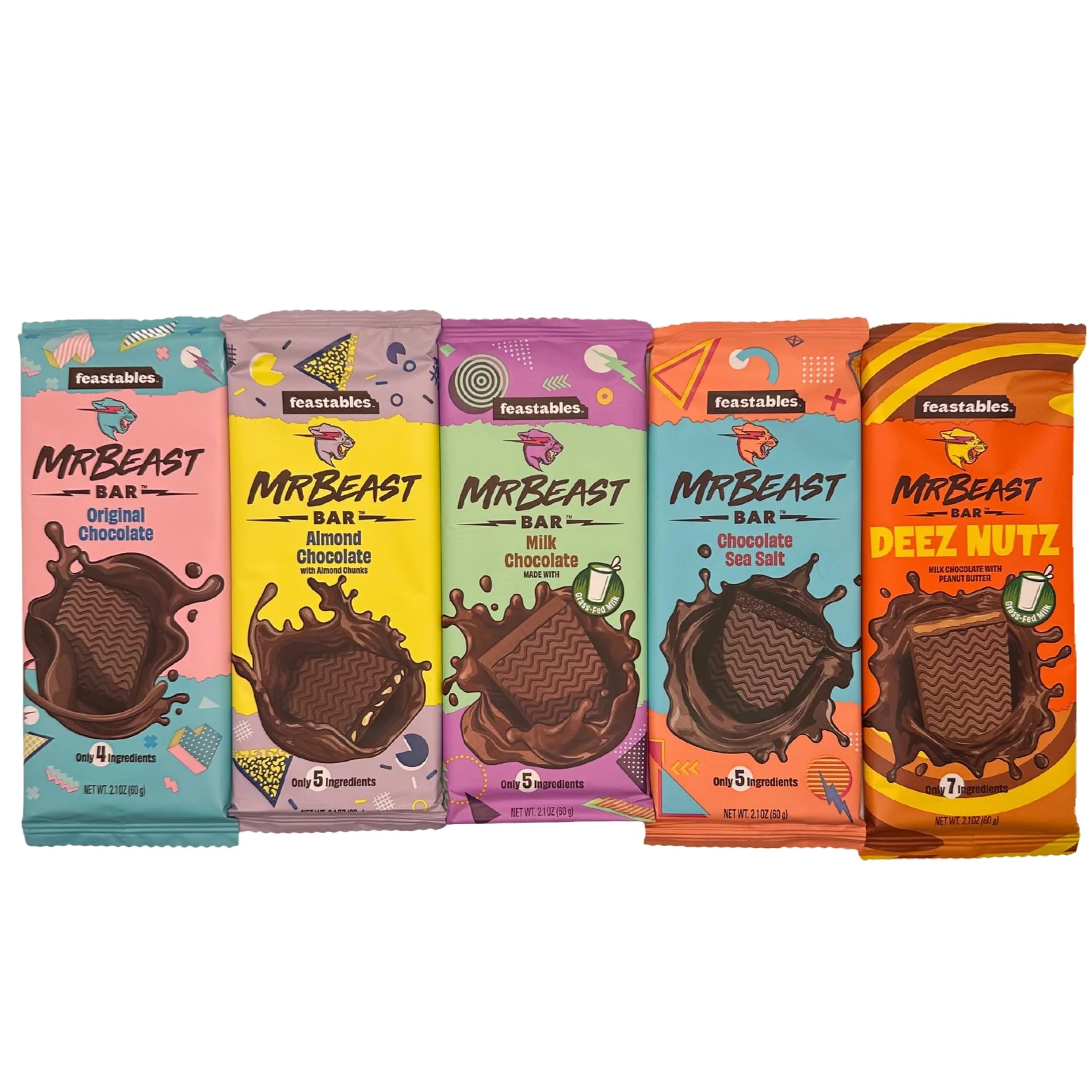 Indulge in Fun and Flavor with Mr. Beast Chocolate Bars - The Perfect Gift for Any Occasion!