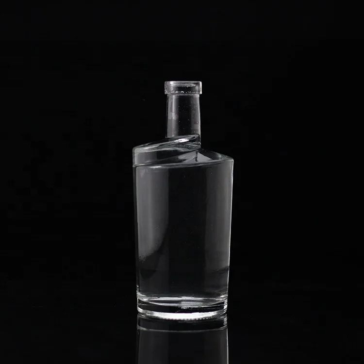 1 Liter 750ml Whiskey Glass Liquor Bottle With Cork