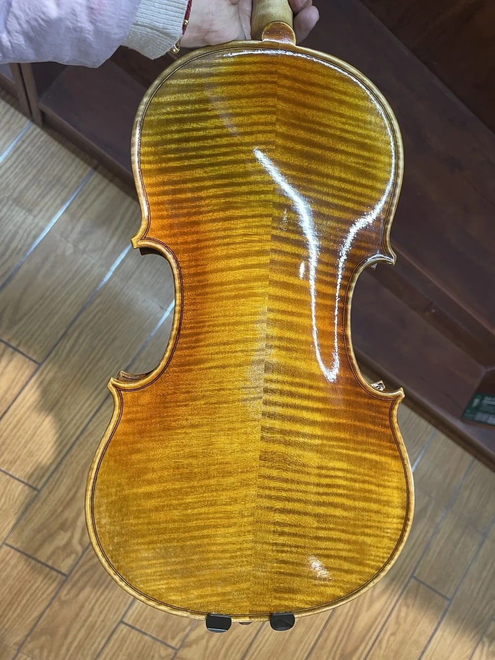 Quality European wood antique color nice flamed  professional Violin