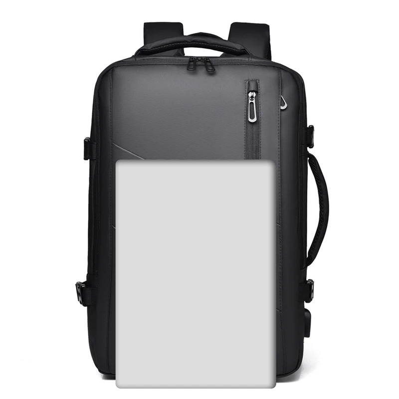 Fashion ENGLAND STYLE Minimalist Japan Style USB 15.6 Inch Laptop Backpack Travel  Business  Backpacks  Bag For Men