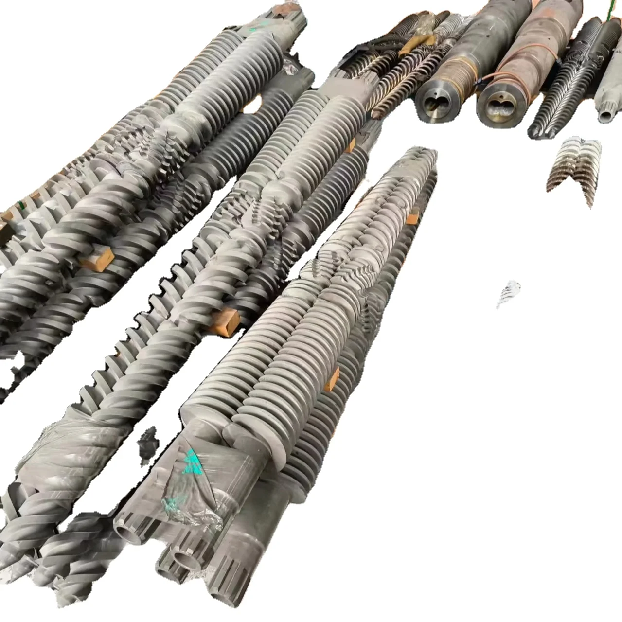 Двойной винт в экструзионной машине