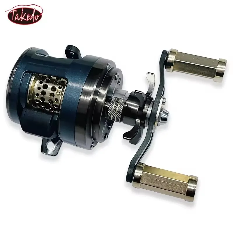 TAKEDO ST07 Baitcasting Fishing Reel 11+1B 6.2:1 Super Light Slip Bait Wheel Brake Reels  Rocker For Fishing