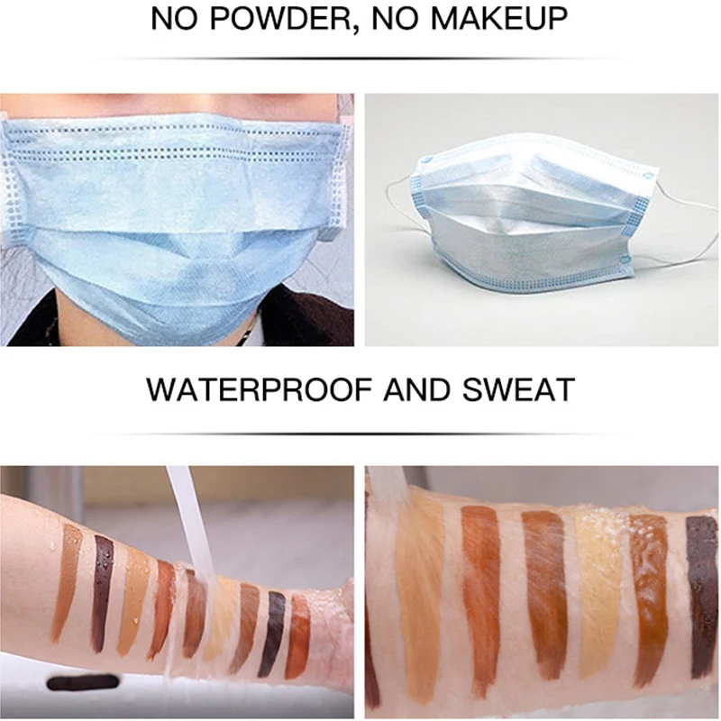 29 Colors Private Label Concealer Hydrating Liquid Foundation Fond De Teint Pour Peau Noir Full Coverage Face Foundation Liquid