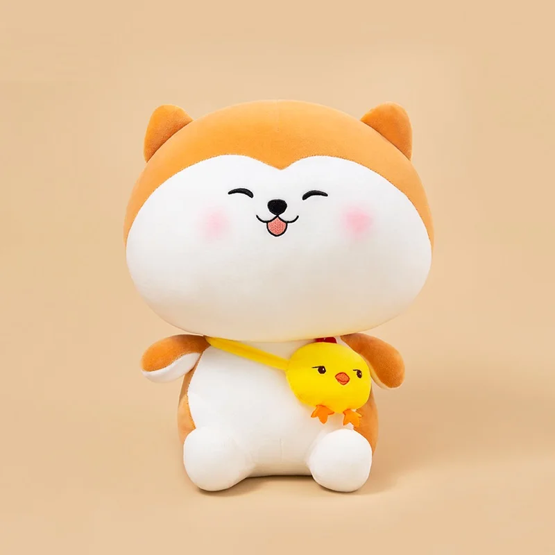 23cm Hot sale Shiba Inu Cat Plush Toys Doll Pillow Prize Claw Doll Ragdoll Sleep Pillow Baby Toys