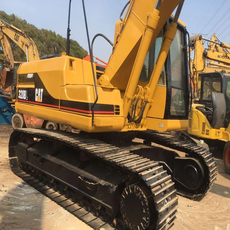  Б/у оригинальный экскаватор Cat 320B 20 т б/у гусеница 320BL в хорошем состоянии Строительная техника на