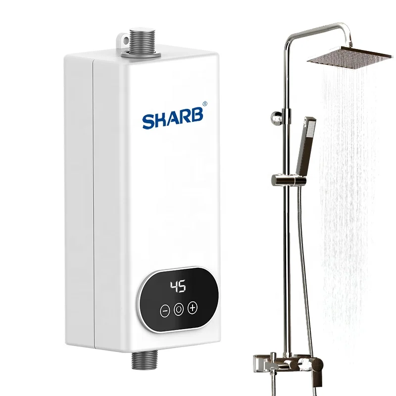 Factory Price Bathroom Electric Shower Instant Electric Water Heater Electric Tankless Hot Water Heater