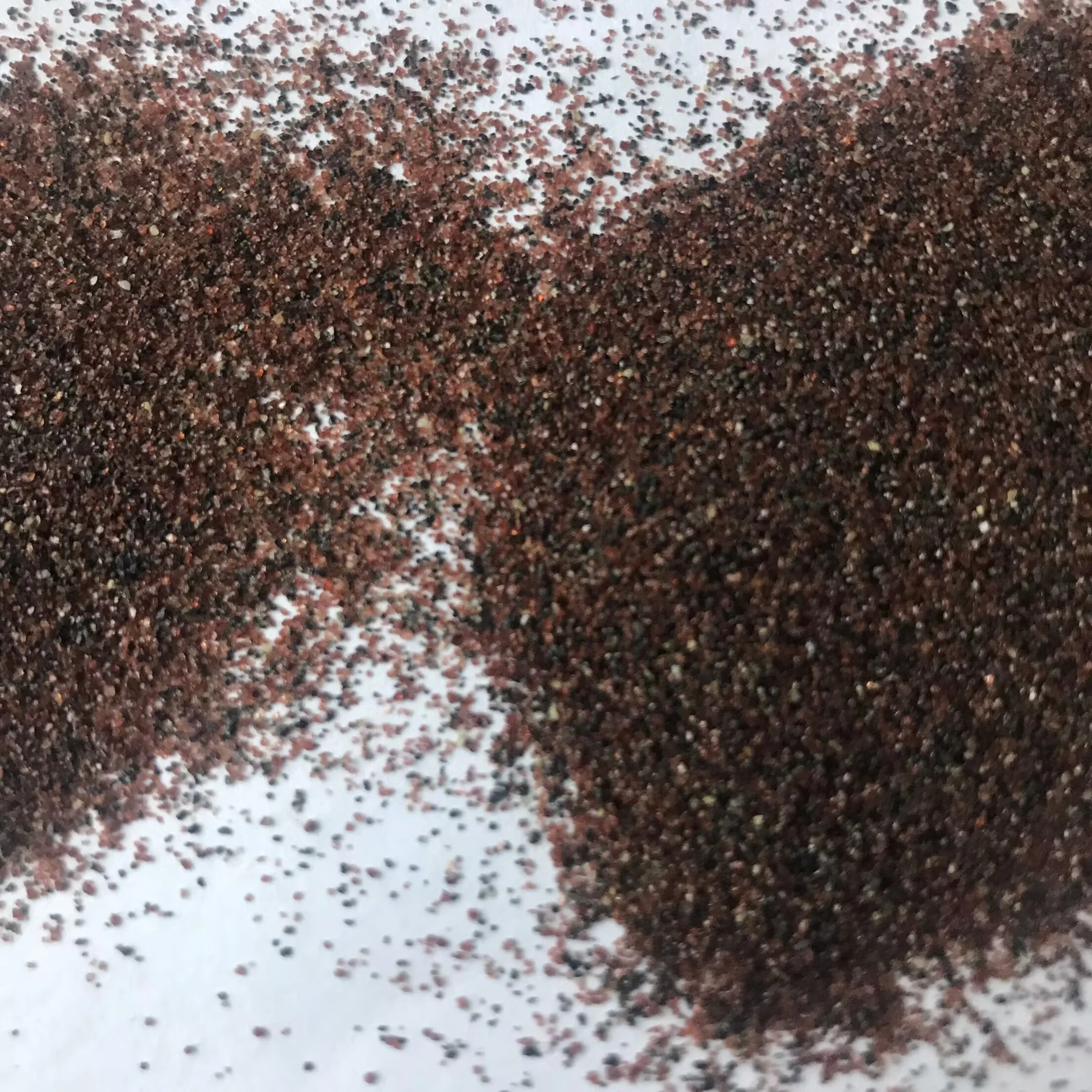Garnet Grit Waterjet Abrasives  Aluminum Oxide for Sand Blasting Deburring Rust Removal on Marble Steel Plate for Grinding