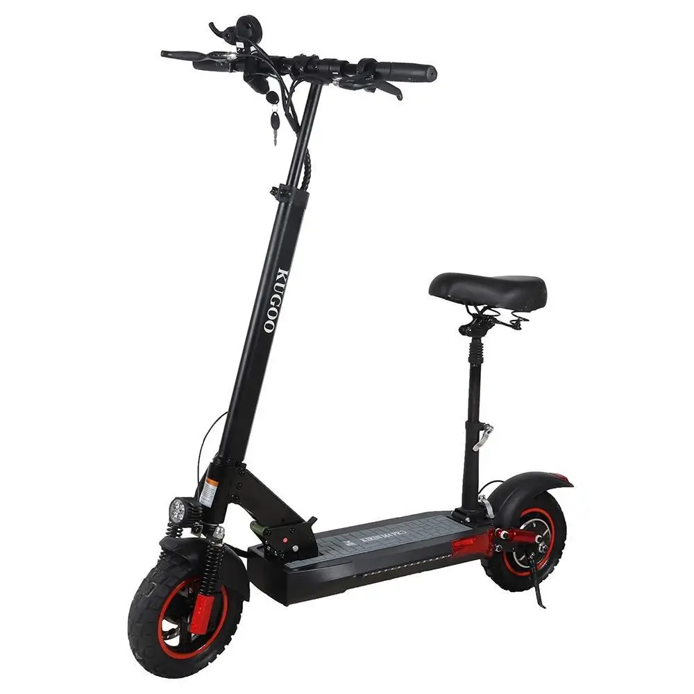 [EU STOCK]KUGOO M4 PRO Foldable Electric Scooter 10inch Off-road tyre 500W Brushless Motor 48V 16Ah Battery 2-wheel Scooter