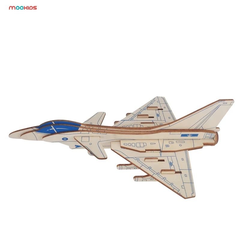 Wholesale Professional Custom Kids Child Playing Warcraft Kids Jigsaw 3D Wood Puzzle