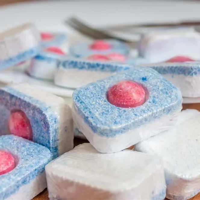 Private Label Ball Dishwashing Detergent Fresh Scent Dish Tabs Detergent Dishwasher Tablets