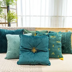 Boho Moroccan Nordic Bohemian Luxury Tufted Cotton Cushion Covers 45x45cm Throw Pillow Cover With Tassel for Home Decor Sofa