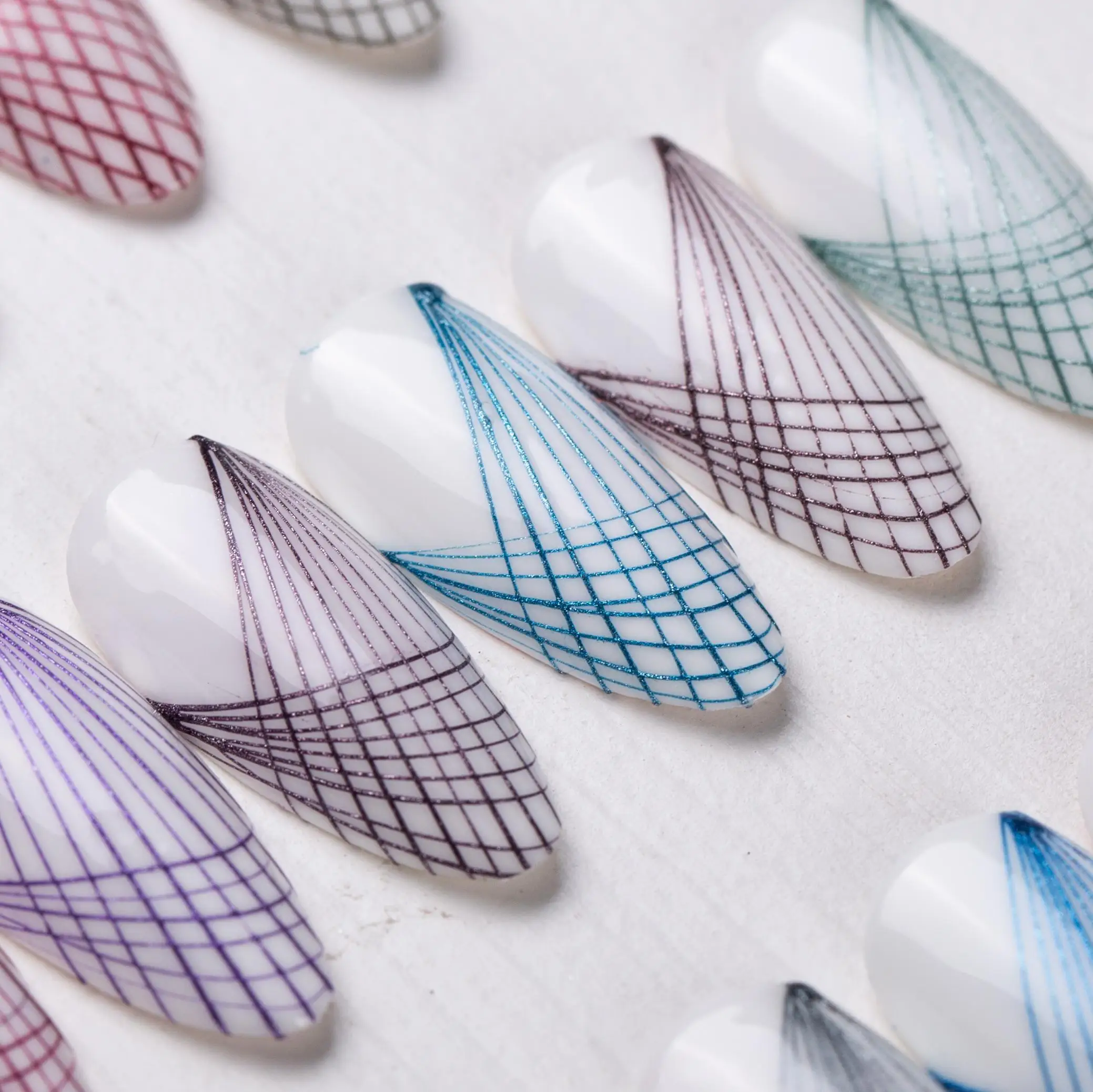 8ml Acrylic Pudding Liner Stamping Gel Acrylic Drawing Gel Nails Polish Spider Liner Painting Enamel Pigment Gel