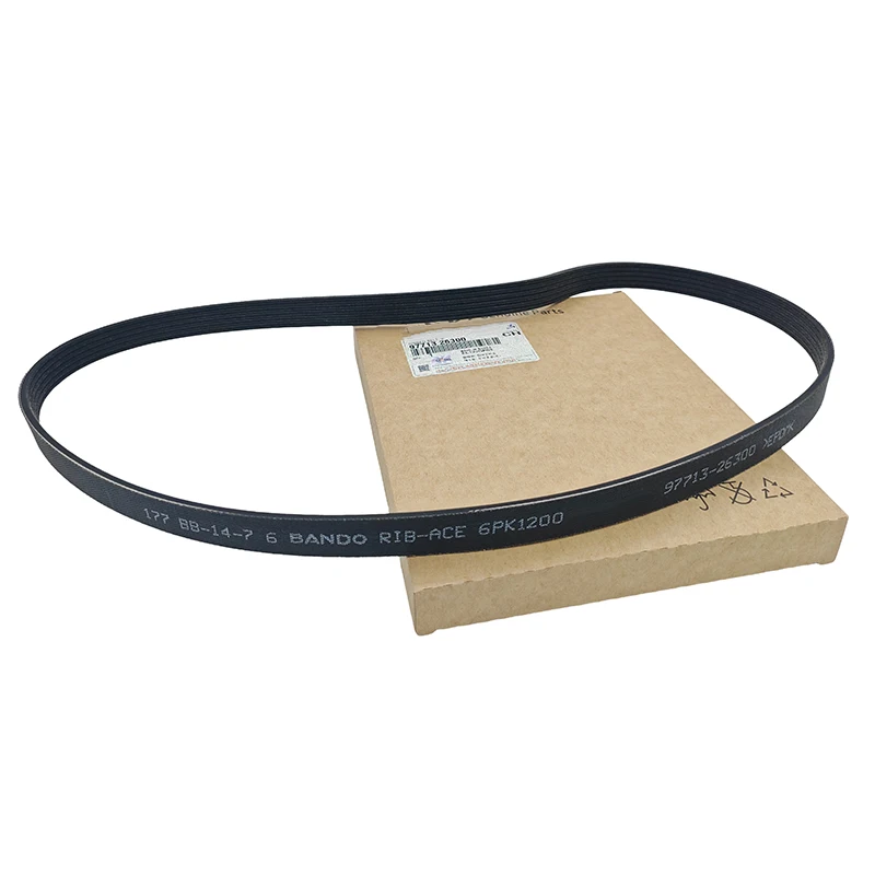 Professional Manufacture High Quality Air conditioning compressor belt 97713-26300 9771326300 97713 26300 for Hyundai Kia