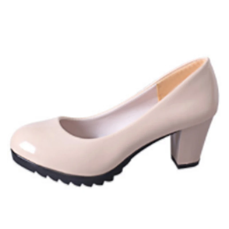 CLS051 ladies bridal wedding shoes dress fashion woman mid heel shoe