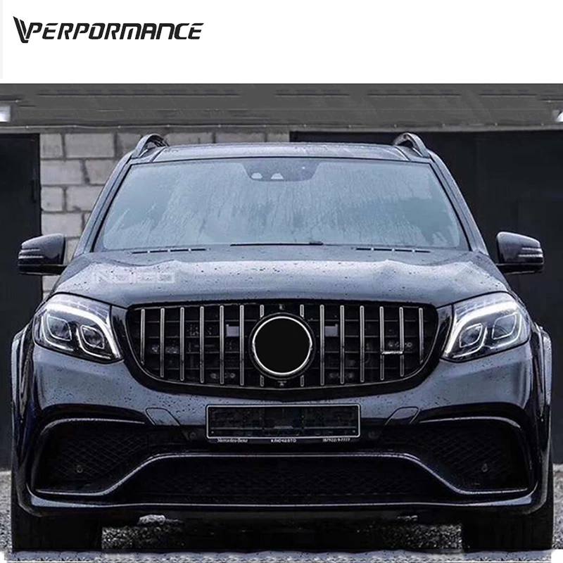 Автомобильные аксессуары Gle X166 Gle63 Coupe GT стильные решетки для автомобилей сетчатый гриль автопроизводители передний бампер Центральная решетка