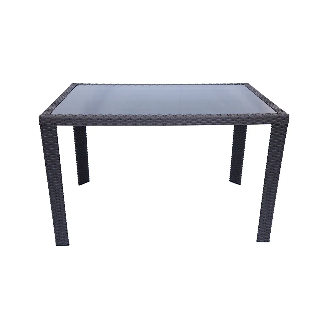 
Hot sale modern simple light luxury glass dining table 