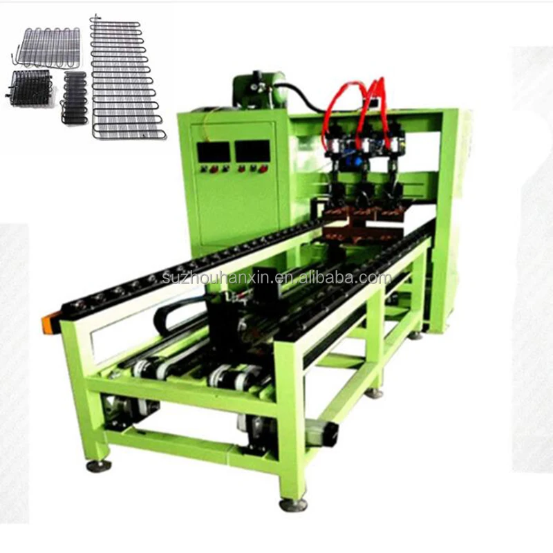 Полностью автоматический многоголовочный конденсаторный аппарат для точечной сварки холодильника