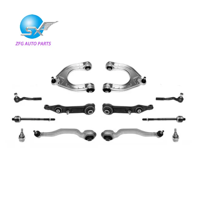 ZFG suspension parts front control arms tie rods ball joints kit for Mercedes Benz E class w211 2002-2007 2113304307 2113304407