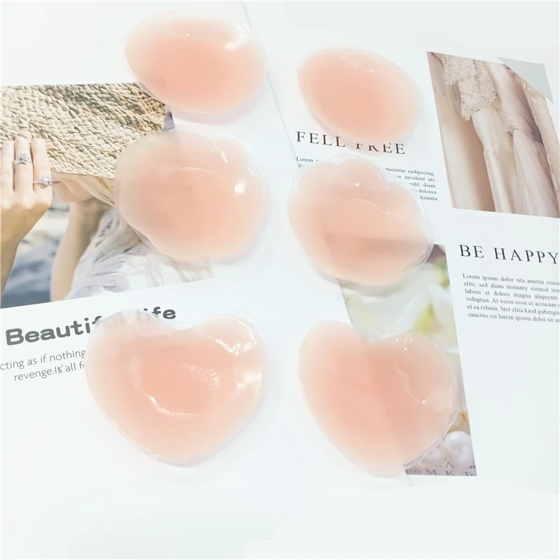 Wholesale silicone nipple covers self adhesive nipple pasties invisible boob cover