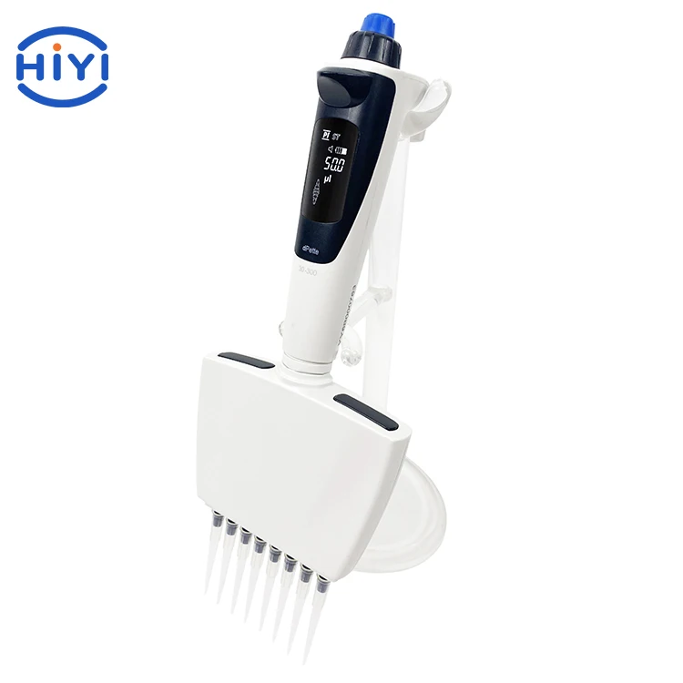 HiYi dPette+ Laboratory Multi-functional 8-channel Electronic Pipette Best Suited For Microbiology Immunology