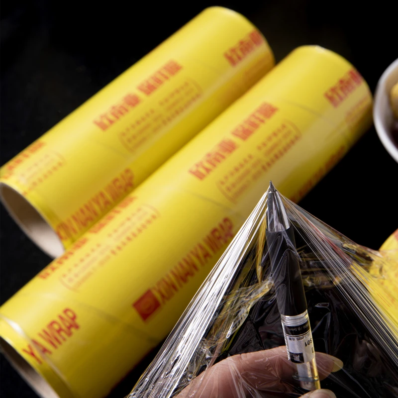 pvc cling film suit for automatic food wrapping machine plastic film wrapper of nori for onigiri falcon plastic wrap