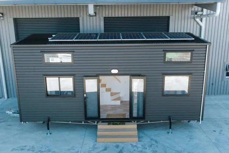 Mobile home made in China in simple modern style  Mobile house