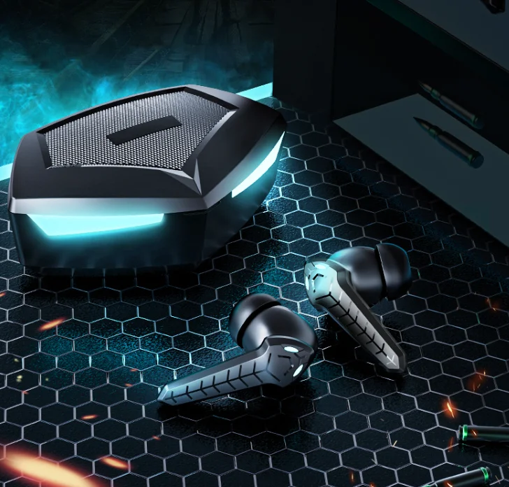 Wholesale Price P36 TWS Bt 5.1 LED Light Earphones Charging Box Wireless Gaming Headphone Sports Stereo Headsets