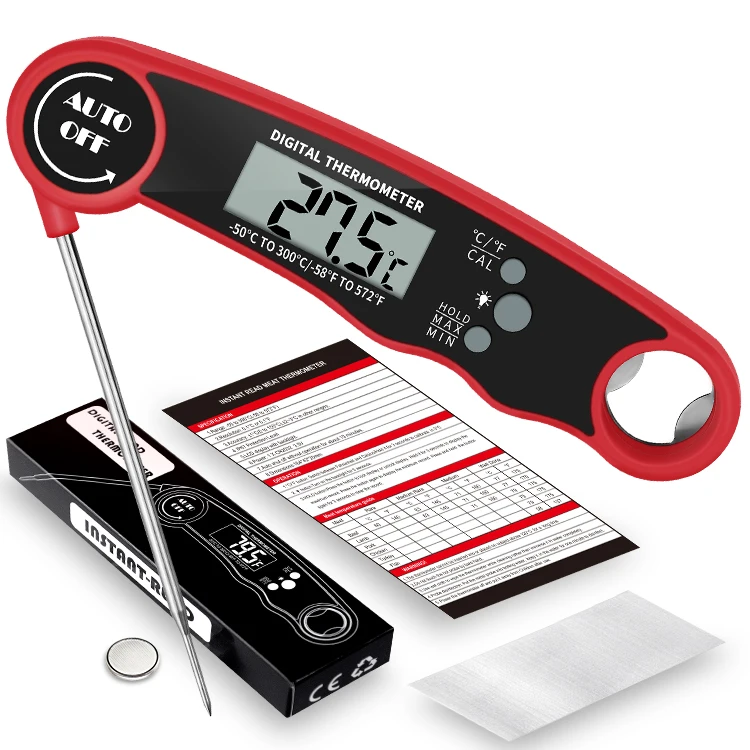 Kitchen Thermometer Waterproof Wireless Oven Magnet Instant Read Kitchen Food BBQ Digital Meat Thermometer for Cooking