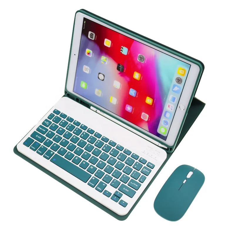 Suitable for iPad Case 10.2 iPad Air3 Case with Keyboard 2023 Pen Holder iPad Keyboard Case 9/8/7 Generation