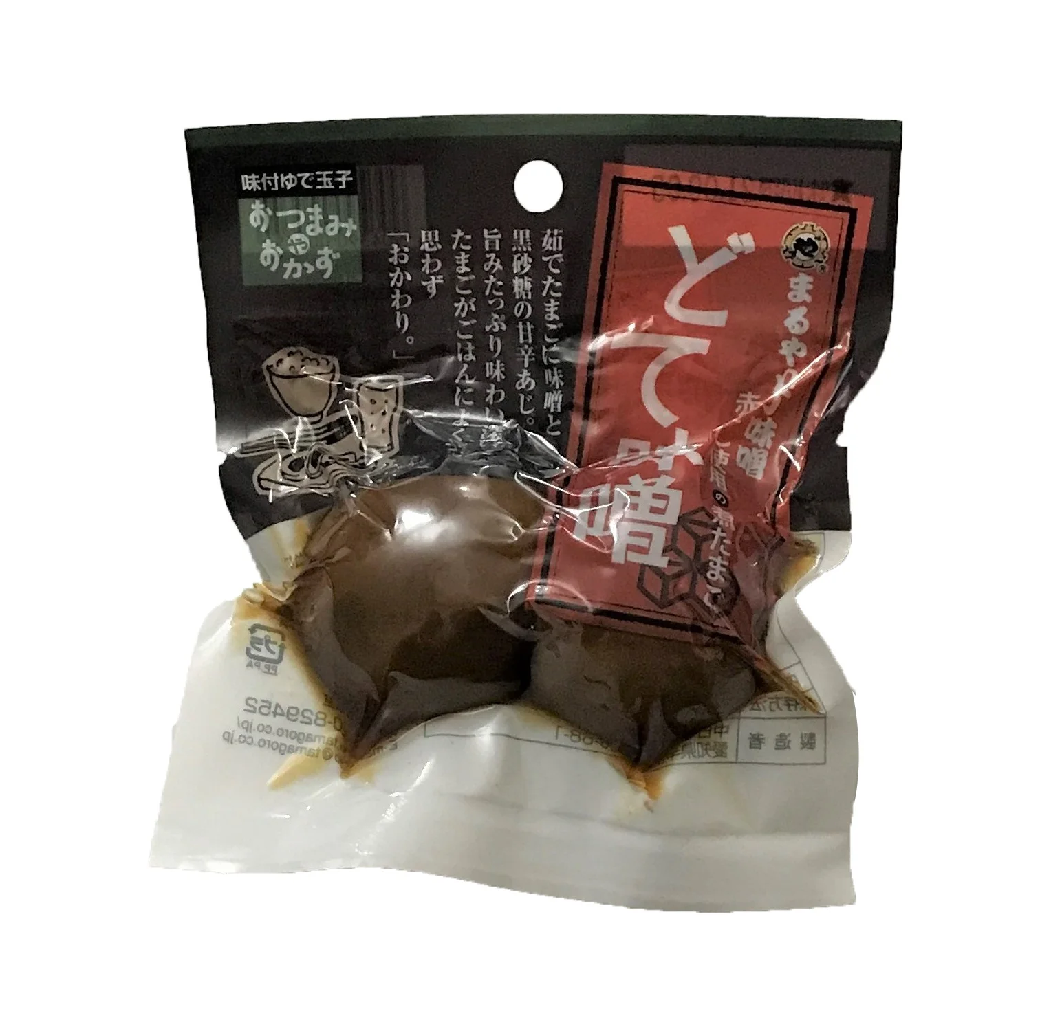 Ретортная стерилизация, вареное яйцо Dote Miso Flavor, снэк-продукт