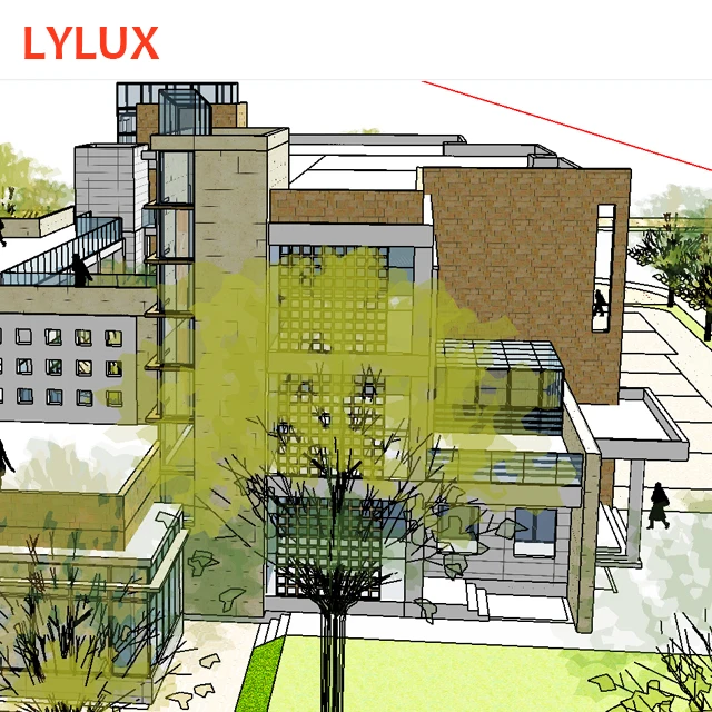 Well Designed fast installation public building steel structure prefab school, kindergarten, children care centre