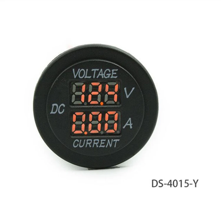 DC 12V 24V 15A Voltmeter Ammeter  for Auto car marine boat