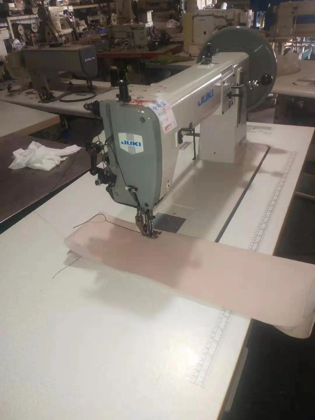 JUKI 243 importar maquinas de coser Китай толстая нить плоский замок сверхмощные Швейные машины для кожаных изделий диван