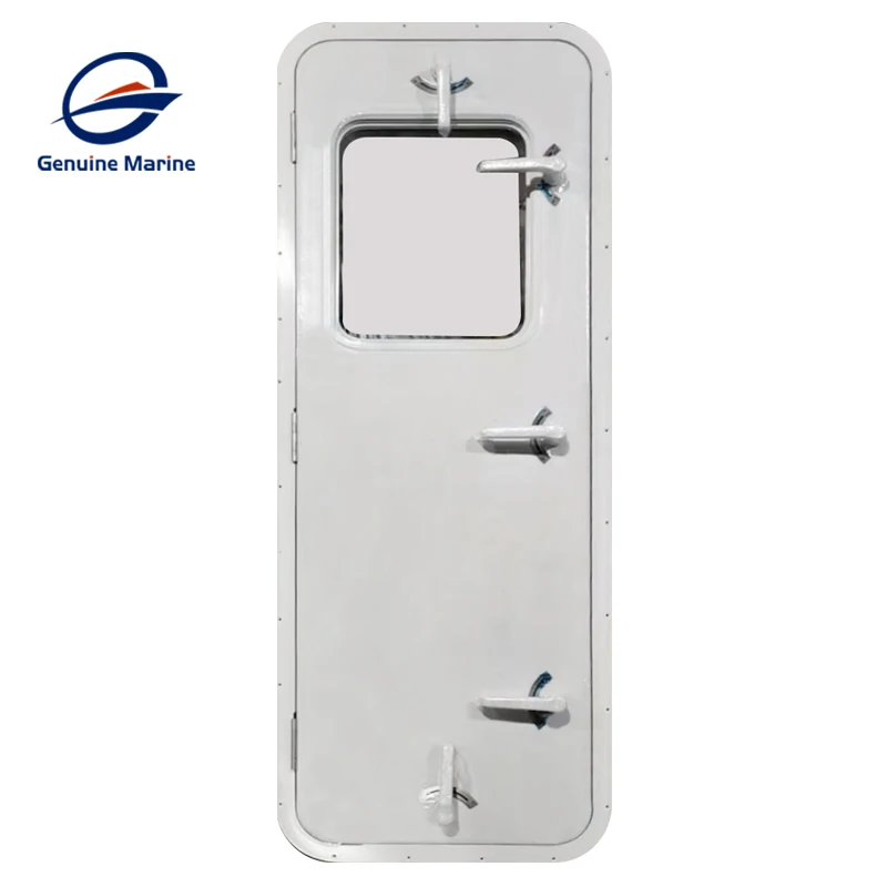 Genuine Marine Customized Marine Hardware Boat Part Accessories Fitting Watertight Hatch Aluminum Boat Door Cover