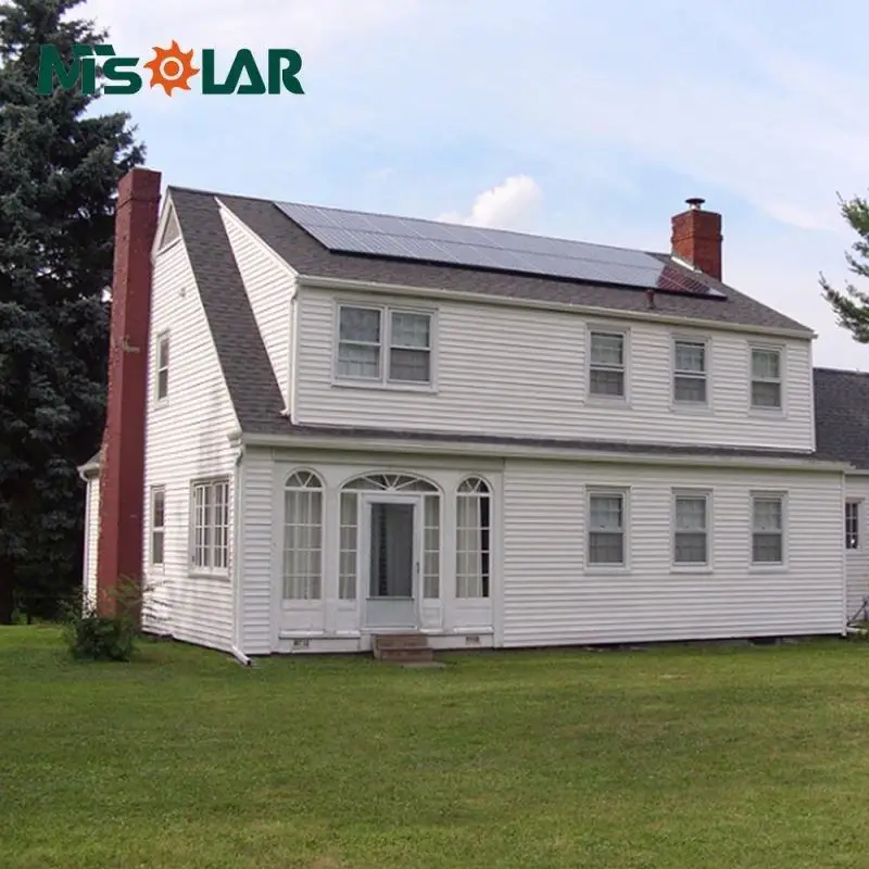 Renewable energy easy installation distributed 4kw solar system for home