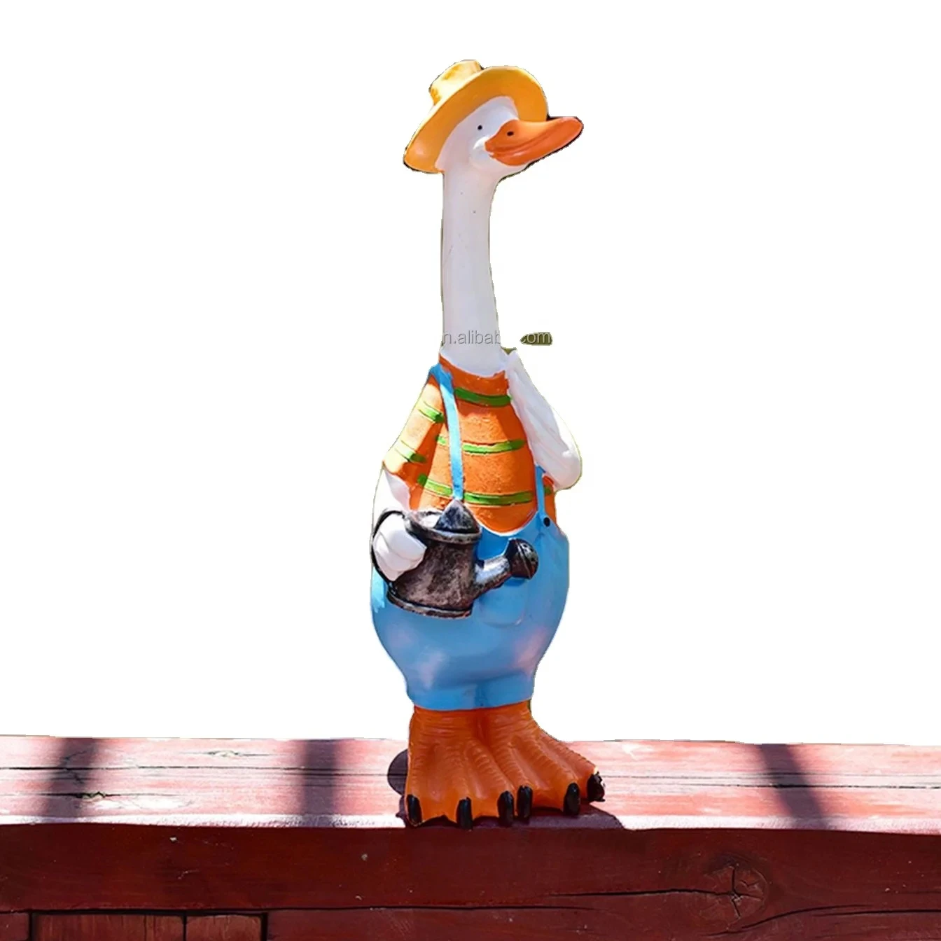 Creative cartoon duck American Country resin ornament Home Outdoor Garden Garden Animal crafts