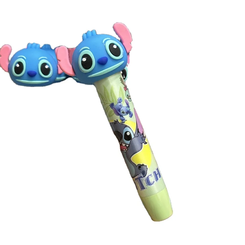 School Pressing Eraser, 20pcs/box Stitch Press Eraser, Anime Stitch pressing cube eraser