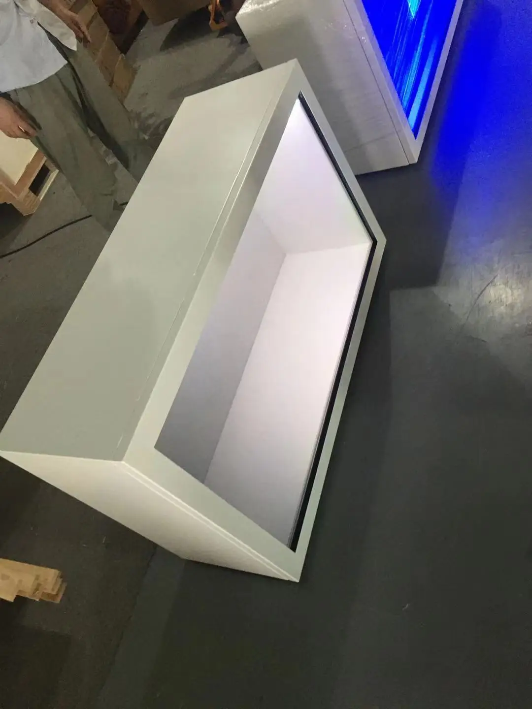 Wholesale Digital Display Transparent LCD Panel Touch Screen Cabinet Digital Signage Advertising Lcd Display Showcase