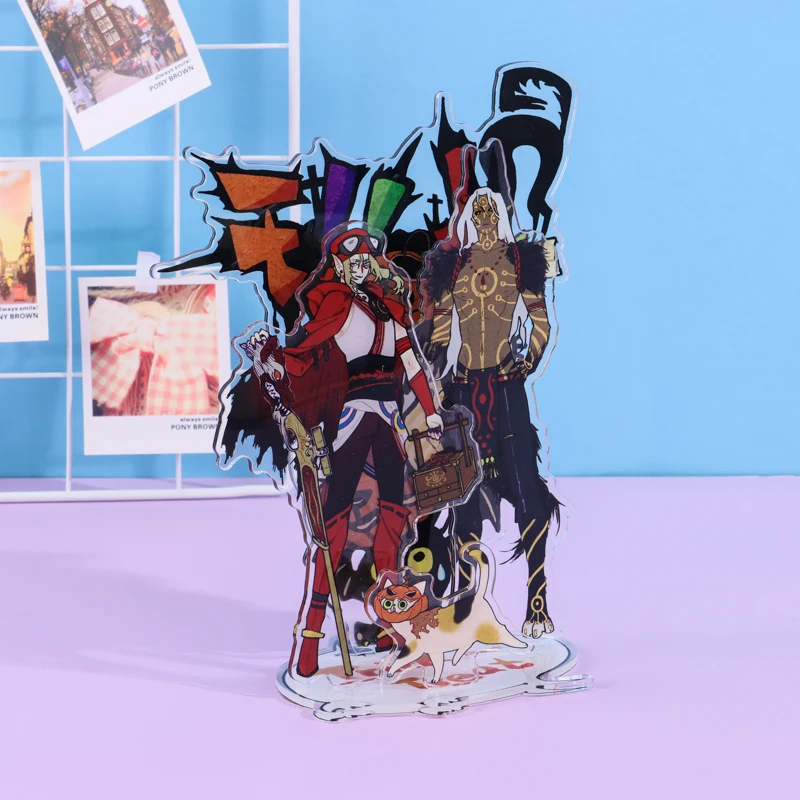 no moq Free Sample Custom Shaped uv print anime acrylic standee figures