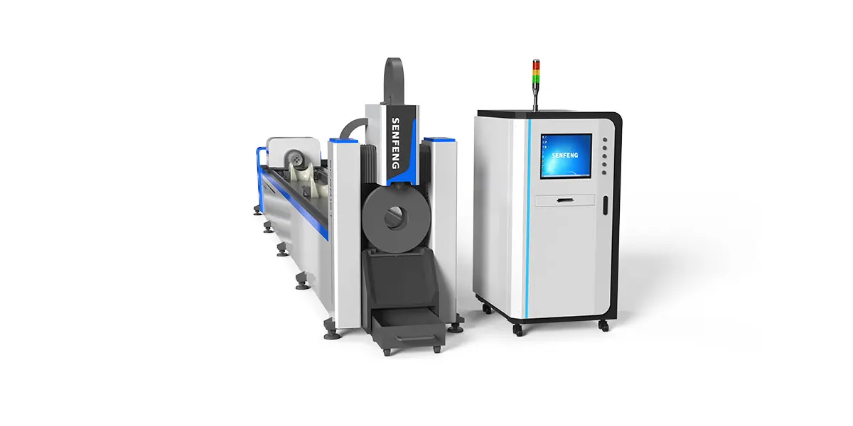  Senfeng CNC 1000 Вт-6000 Вт машина для резки труб и Волоконным лазером