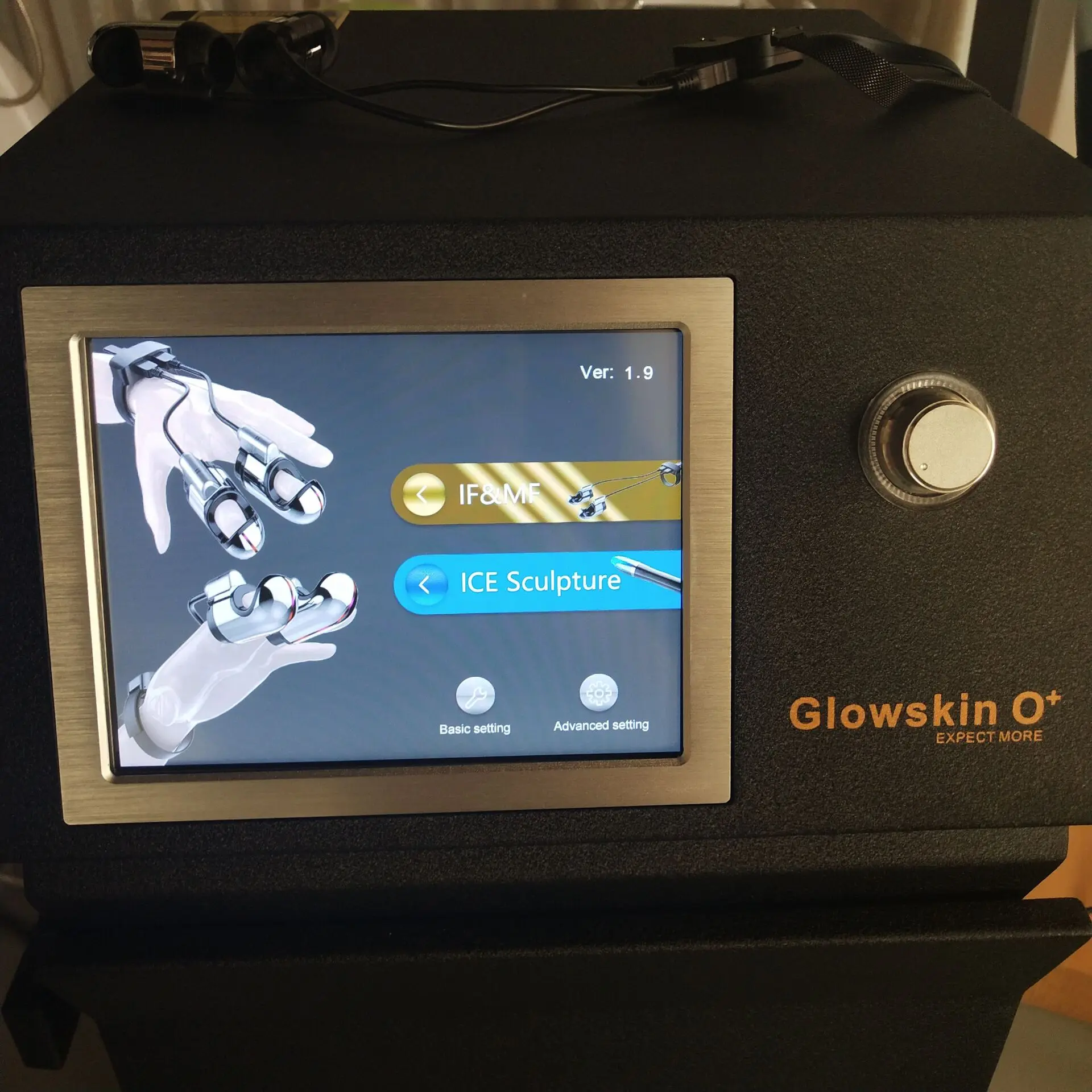 China manufacture platinum finger facial skin care beauty equipment S31