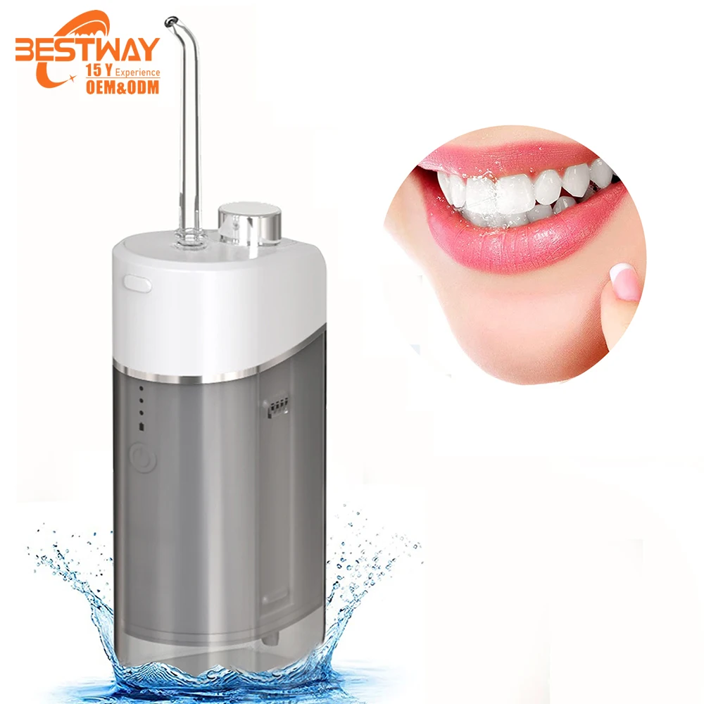 Orthodontic Mini Electric Dental Usb Rechargeable Teeth Cleaning Water Flosser