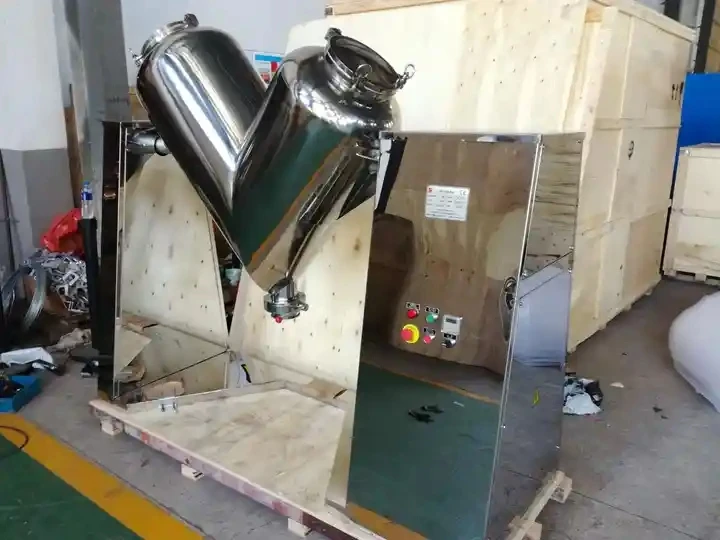 Laboratory Chemical Food Dry Powder Mixer Rotary Drum Mixer Agarbatti Powder Milk Powder Mixing Machine