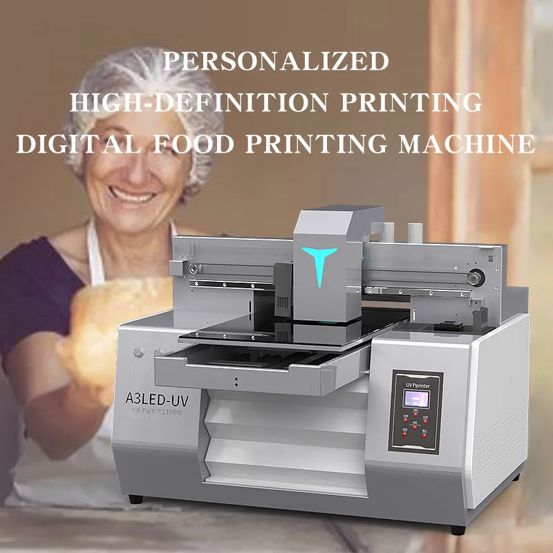 New Model A3 Pro Edible Food Printer Direct to Cake Printer Fast Speed Cake Printer Machine