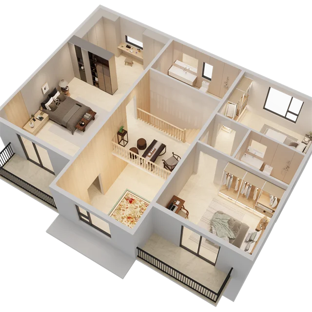 Распродажа, сборные дома, 2 этажа, новые строительные материалы для строительства домов